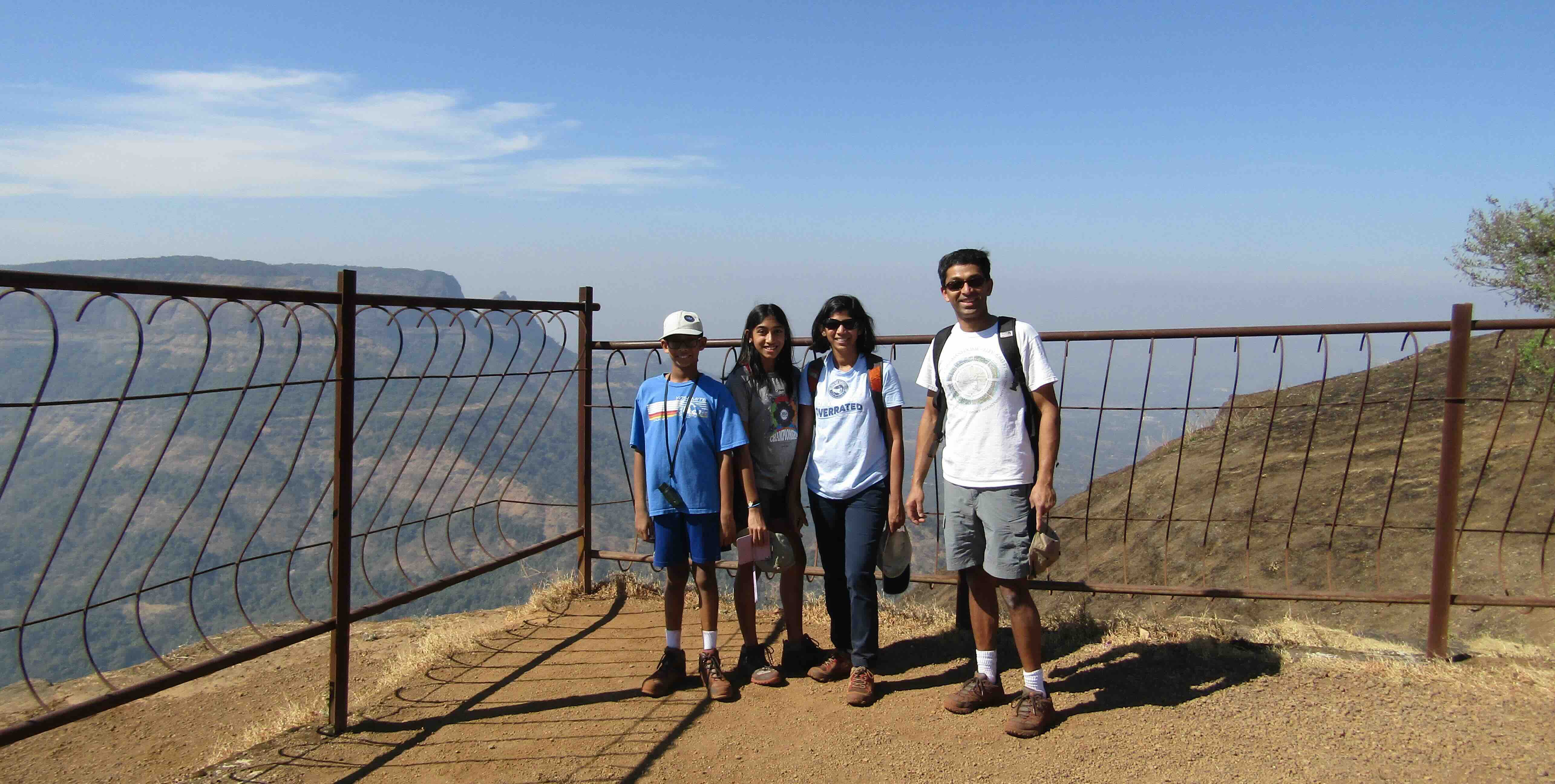 Family hiking photos